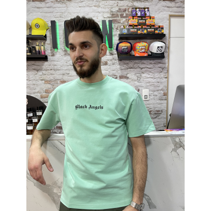 T-shirt Black Angels Vert...