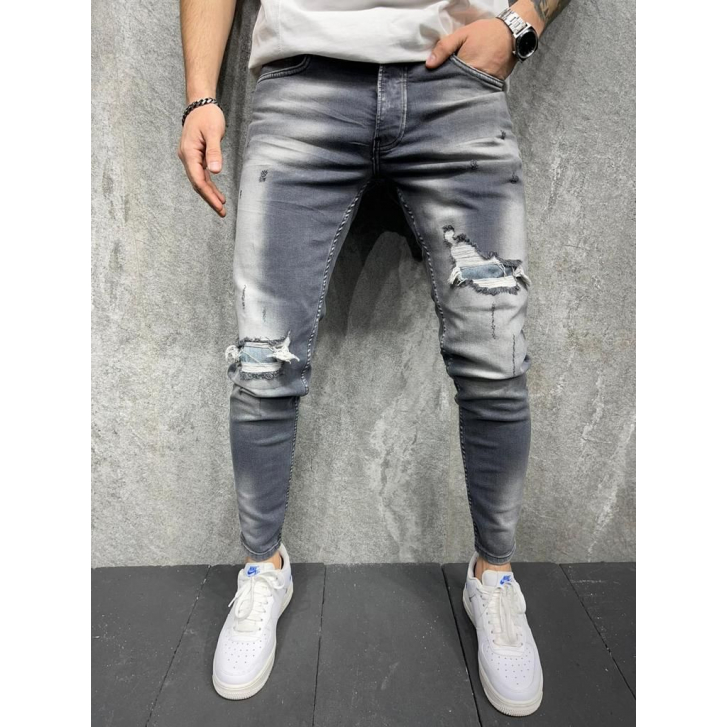 Jeans 2Y premium gris claire