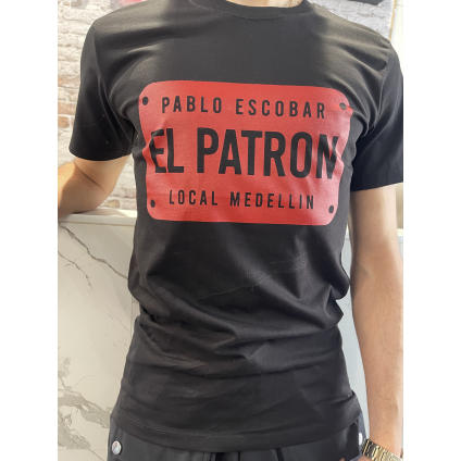 T-shirt El Patron Noir et...