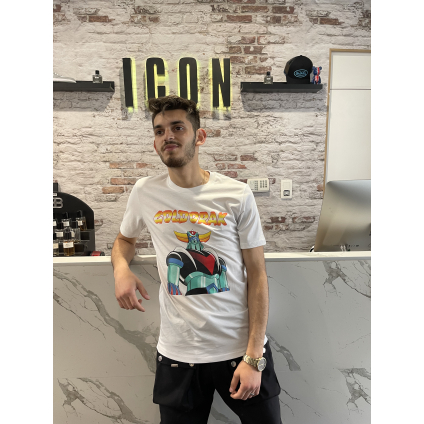 T-shirt Goldorak Blanc