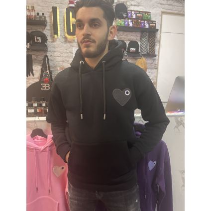 pull a coeur noir ADJ