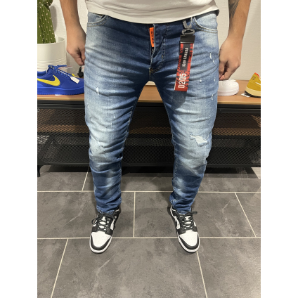 Jeans D2Q5 Bleu Orange