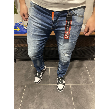 Jeans D2Q5 Bleu Orange